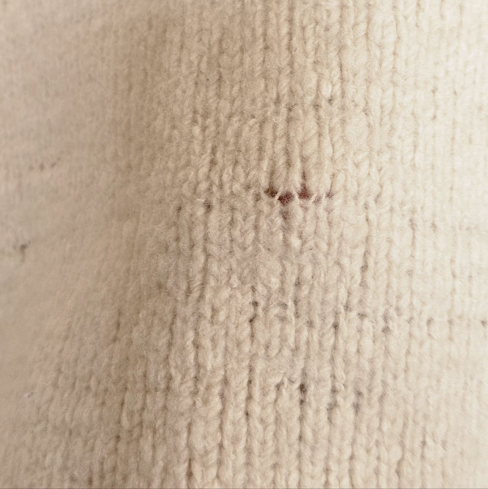 The Elder Statesman Men's Baja Cashmere Hoodie Ecru - Picture 3 of 9